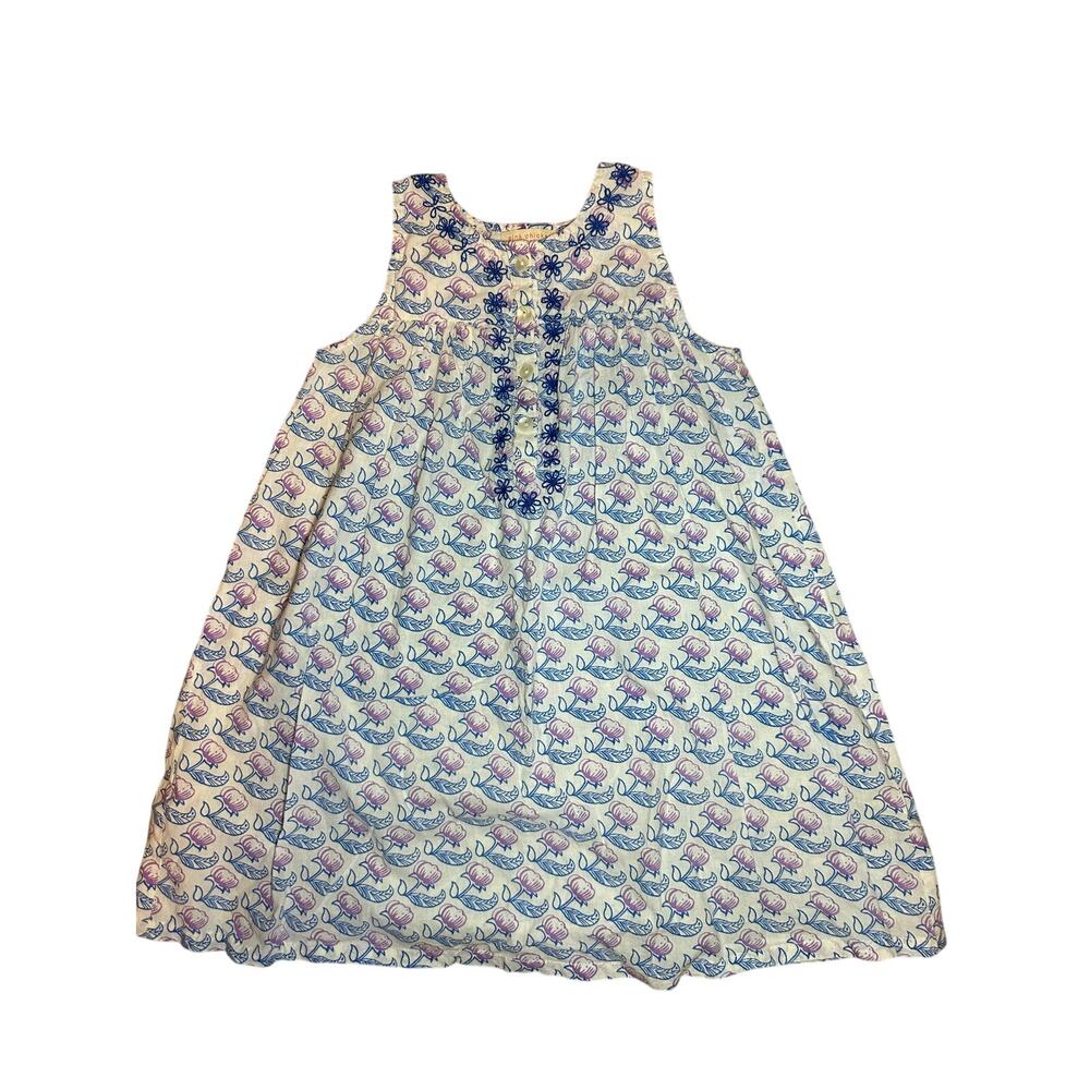 Pink Chicken girl's sleeveless dress size 5